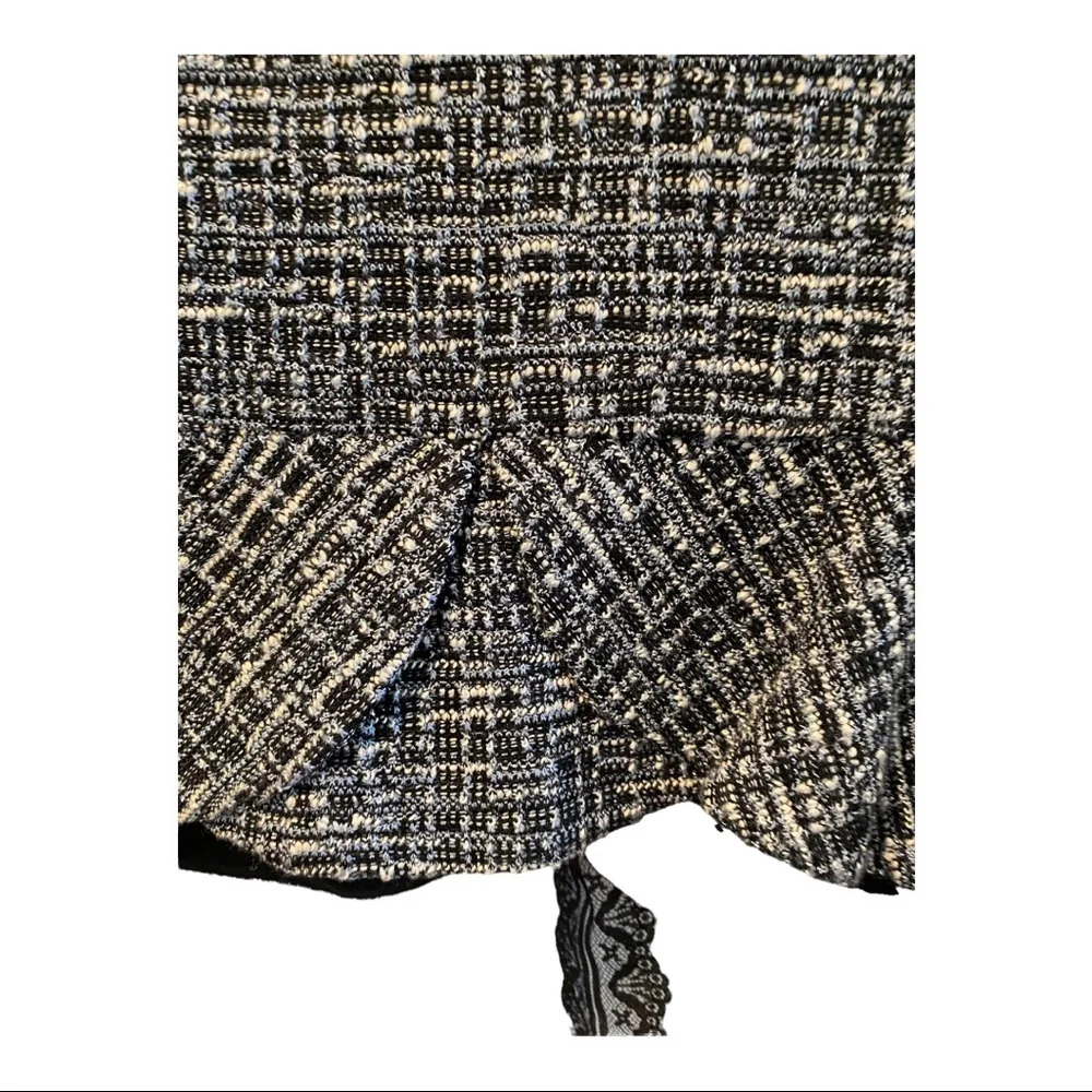 🆕 KAY UNGER New York 2 piece Skirt Suit Size 8 NWT Blue Multi 💙🖤 NWT - Picture 10 of 12